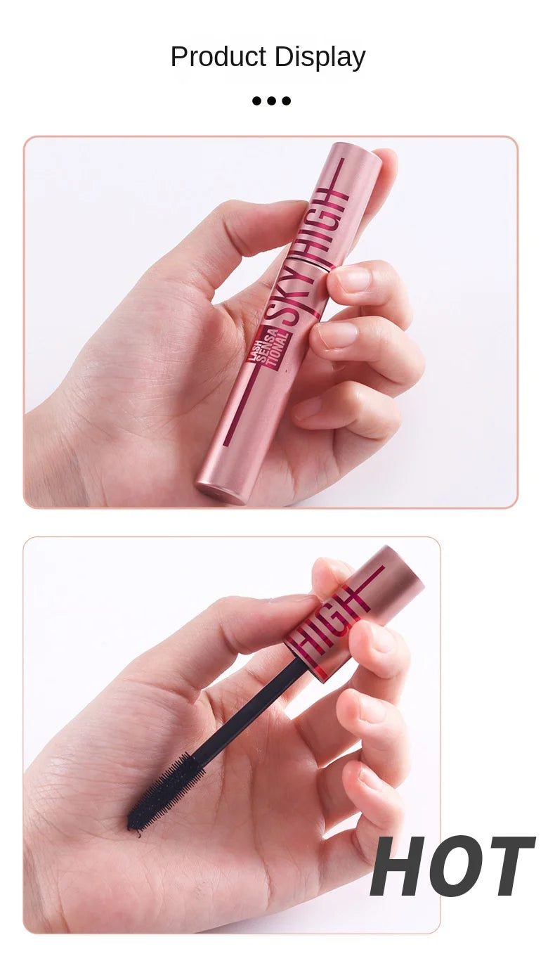 Eyelashes Lengthening Mascara – Long-Lasting Waterproof Korean Silky Black Lash Extension