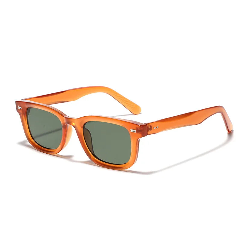 Retro Square Sunglasses – UV400 Fashion Eyewear for Men & Women