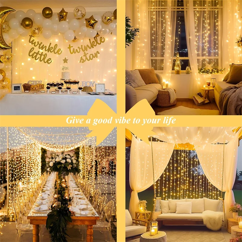 100M LED String Lights – Waterproof Fairy Garland for Wedding, Outdoor, Party & Christmas Decor