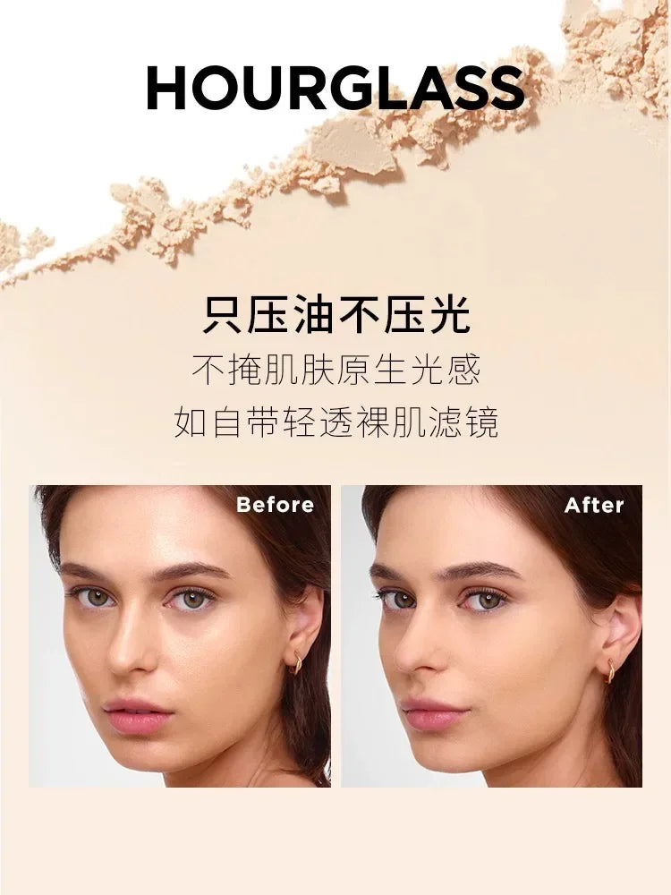Hourglass Light Mist Setting Powder – Soft Focus, Oil Control, Long-Lasting Makeup Finishing Powder