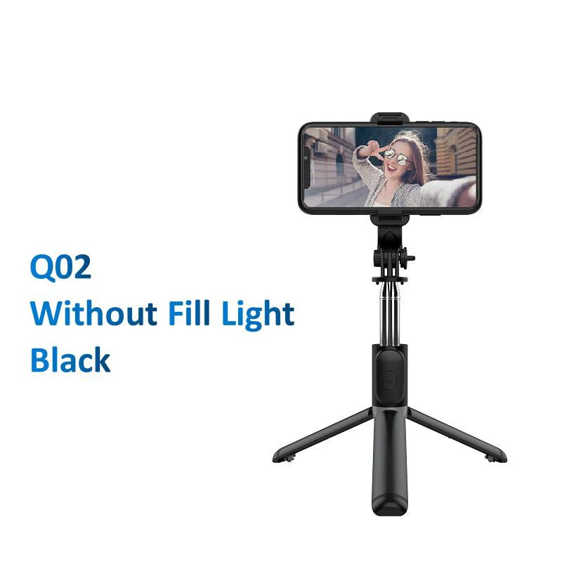 Xiaomi Selfie Stick 1045mm Bluetooth Tripod with LED Fill Light & Remote Shutter – Wireless Extendable Selfie Stand for Android & iPhone