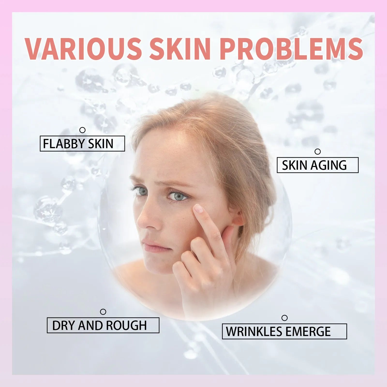 Wrinkle Removal Collagen Face Serum – Hyaluronic Acid Anti-Aging, Lifting & Fine Line Reducing Facial Serum