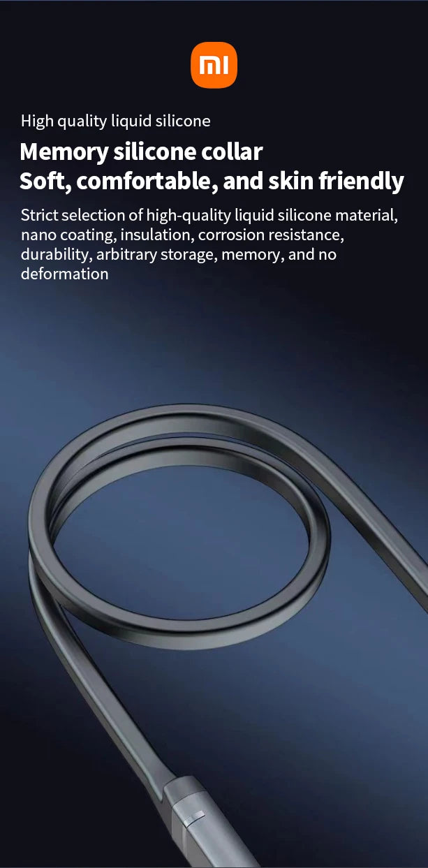 Xiaomi MijiaI BS09 ENC Bluetooth 5.3 Neckband Earphones – HiFi Stereo Wireless Sport Headphones