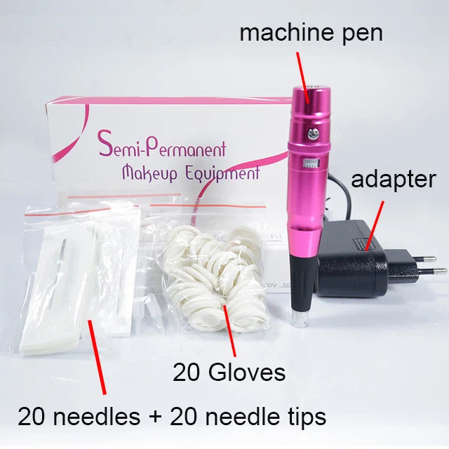 Dermograph Rotary Tattoo Pen Machine – Professional PMU Device for Eyebrows, Lips & Micropigmentation