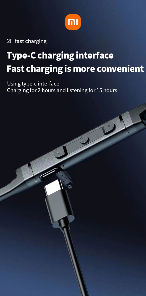 Xiaomi MijiaI BS09 ENC Bluetooth 5.3 Neckband Earphones – HiFi Stereo Wireless Sport Headphones