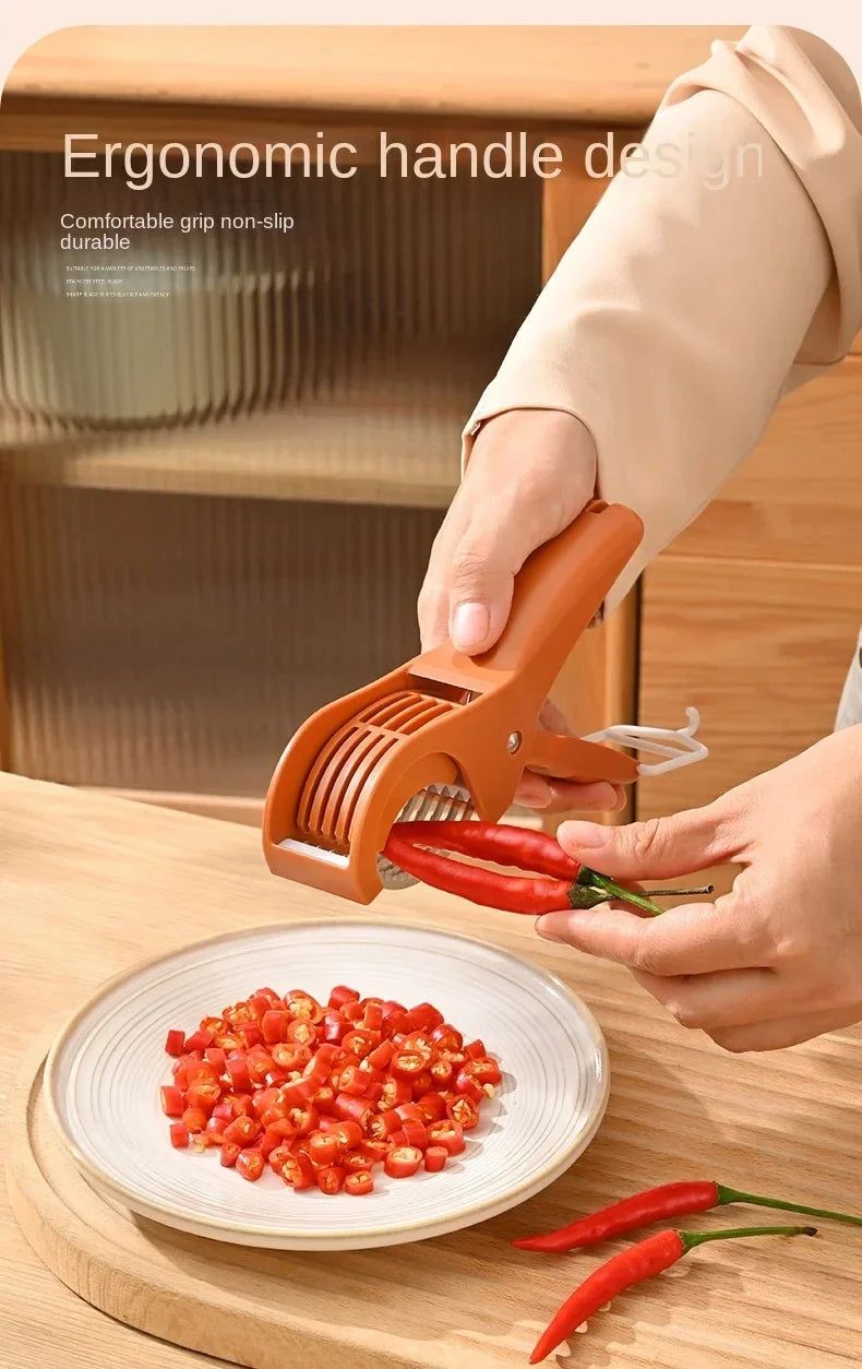 HooFun Multi-Functional Stainless Steel Vegetable & Fruit Slicer