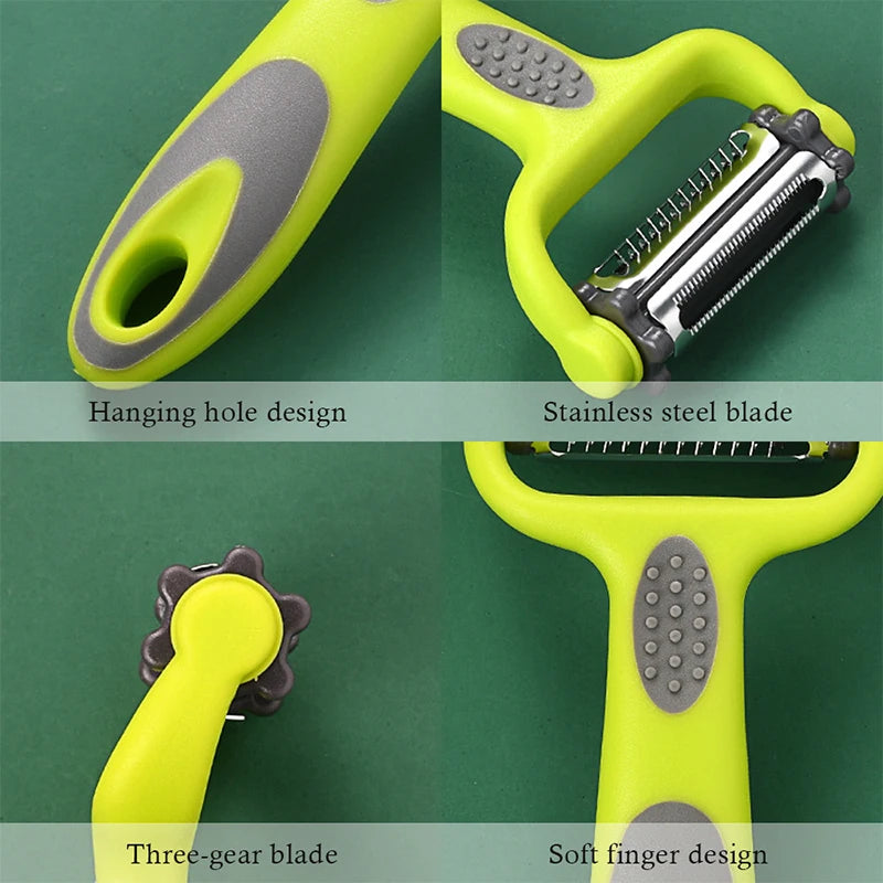 3-in-1 Rotary Peeler Vegetable Fruit Slicer & Grater
