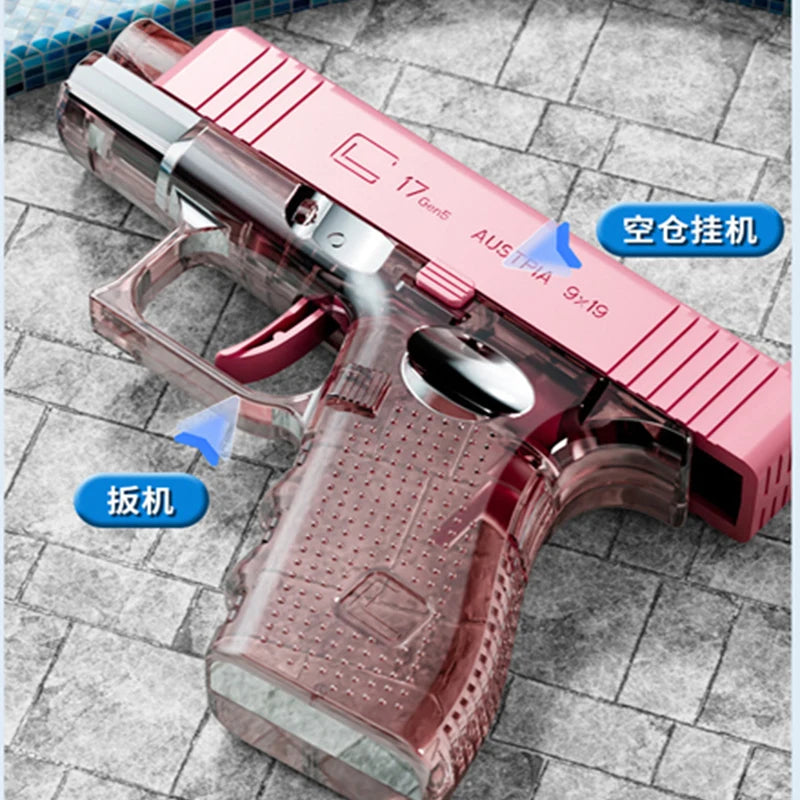 Bubble Machine Toy – 40/69 Holes Automatic Bubble Gun for Kids & Adult