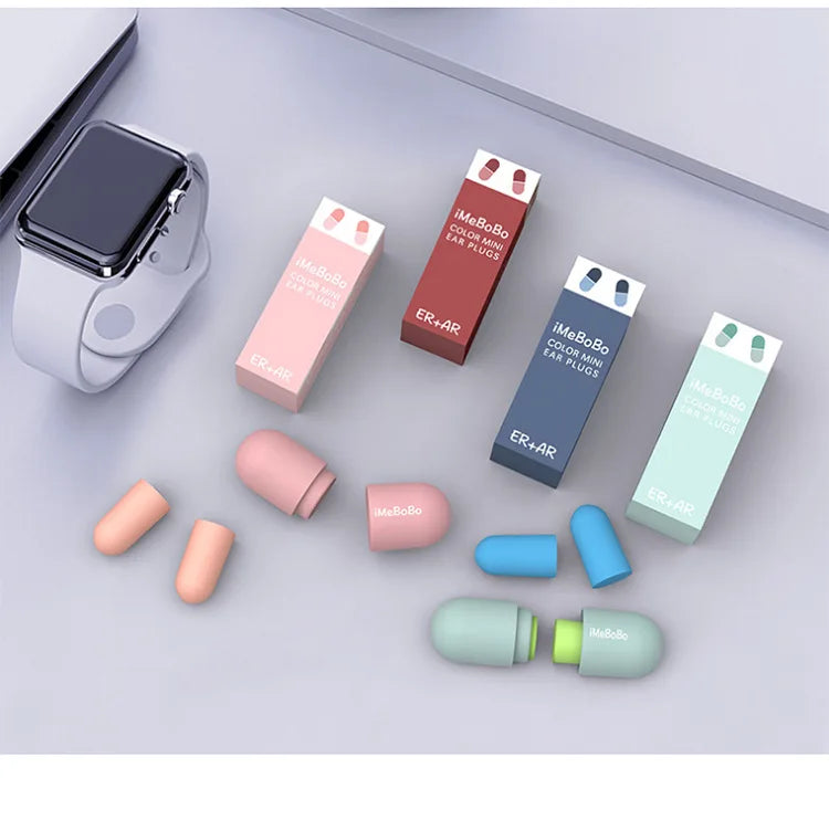 Soft Memory Foam Earplugs – Anti-Noise Sleep & Anti-Snore Ear Protection