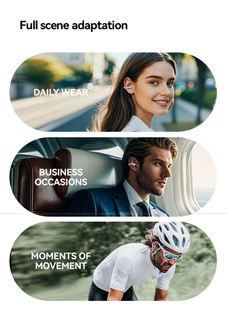 Xiaomi Mijia M91 Open-Ear Wireless Earphones Bluetooth 5.4 ENC Noise Reduction HD Call Touch Control Headset