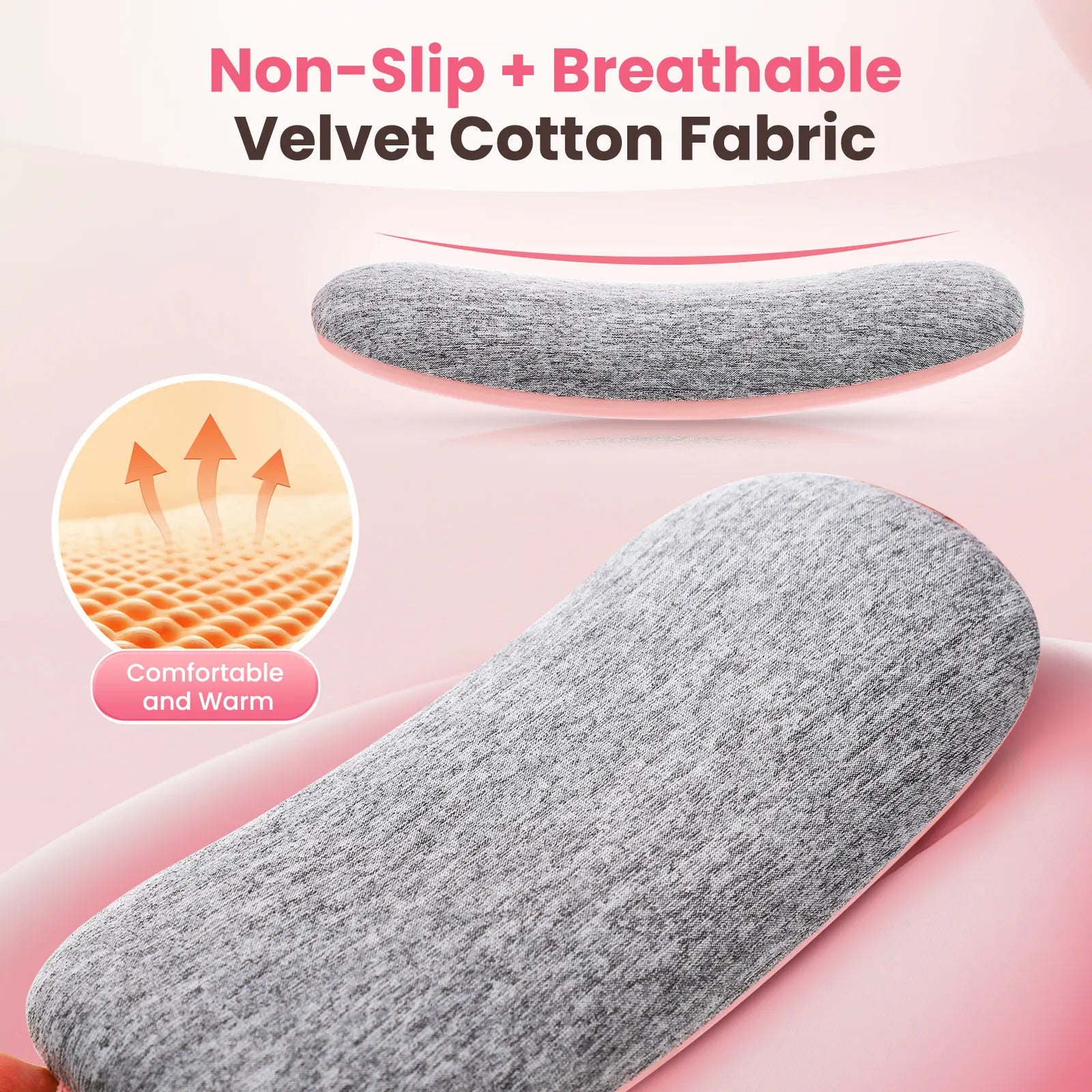 Rechargeable Heated Menstrual Waist Massager for Women