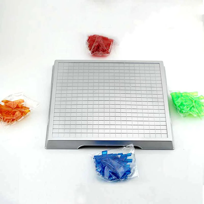 Novelty Puzzle Chess & Blokus Game – Fun Strategy Board for Kids & Family