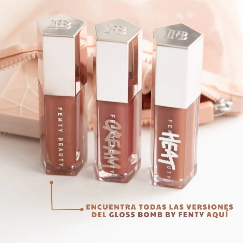 Fenty Beauty Gloss Bomb Lip Glaze – Multi-Color Shine, Glitter Lip Plumper & Liquid Lipstick