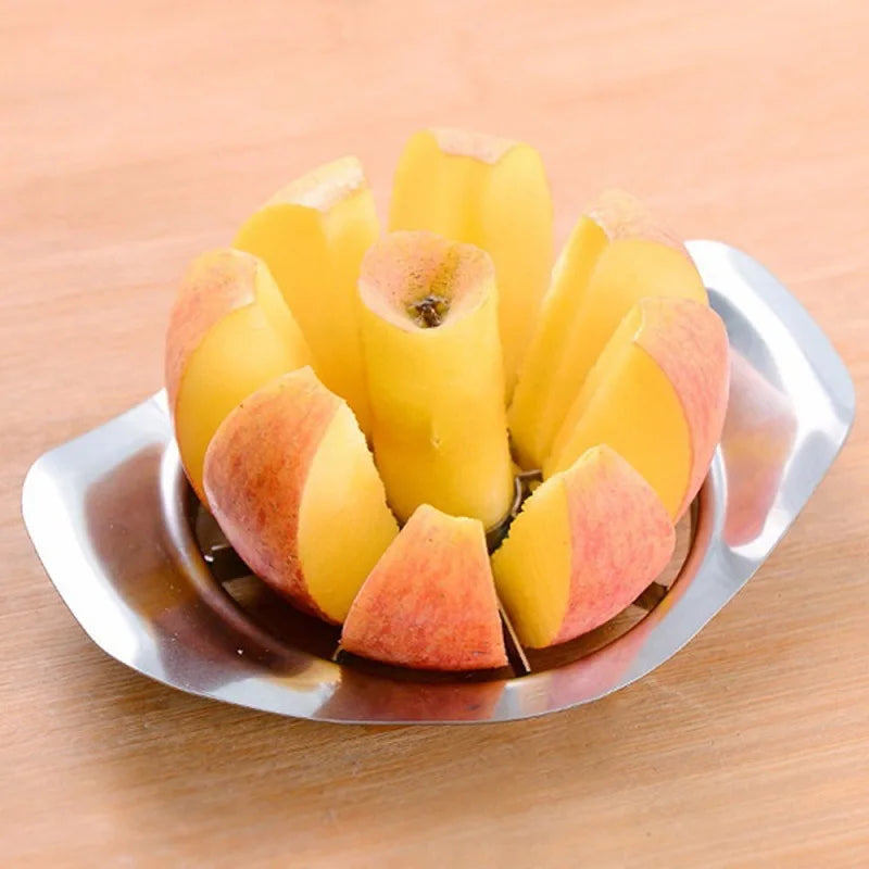 Stainless Steel Apple Cutter & Fruit Slicer – Kitchen Gadget