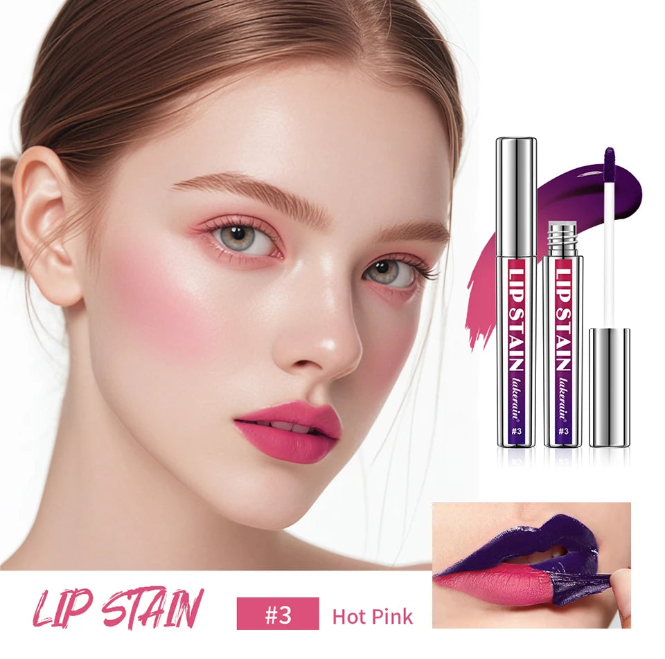 Long Lasting Korean Matte Lip Ink – Waterproof Peel Off Lip Tint, Liquid Lipstick