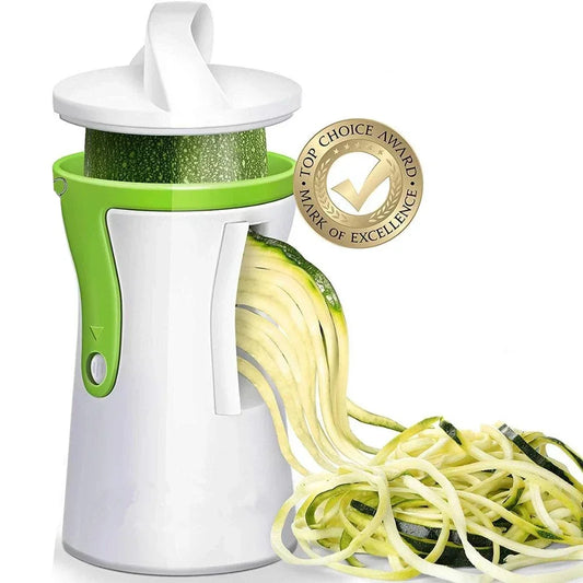 LMETJMA Heavy Duty Spiralizer – Vegetable & Zucchini Noodle Maker