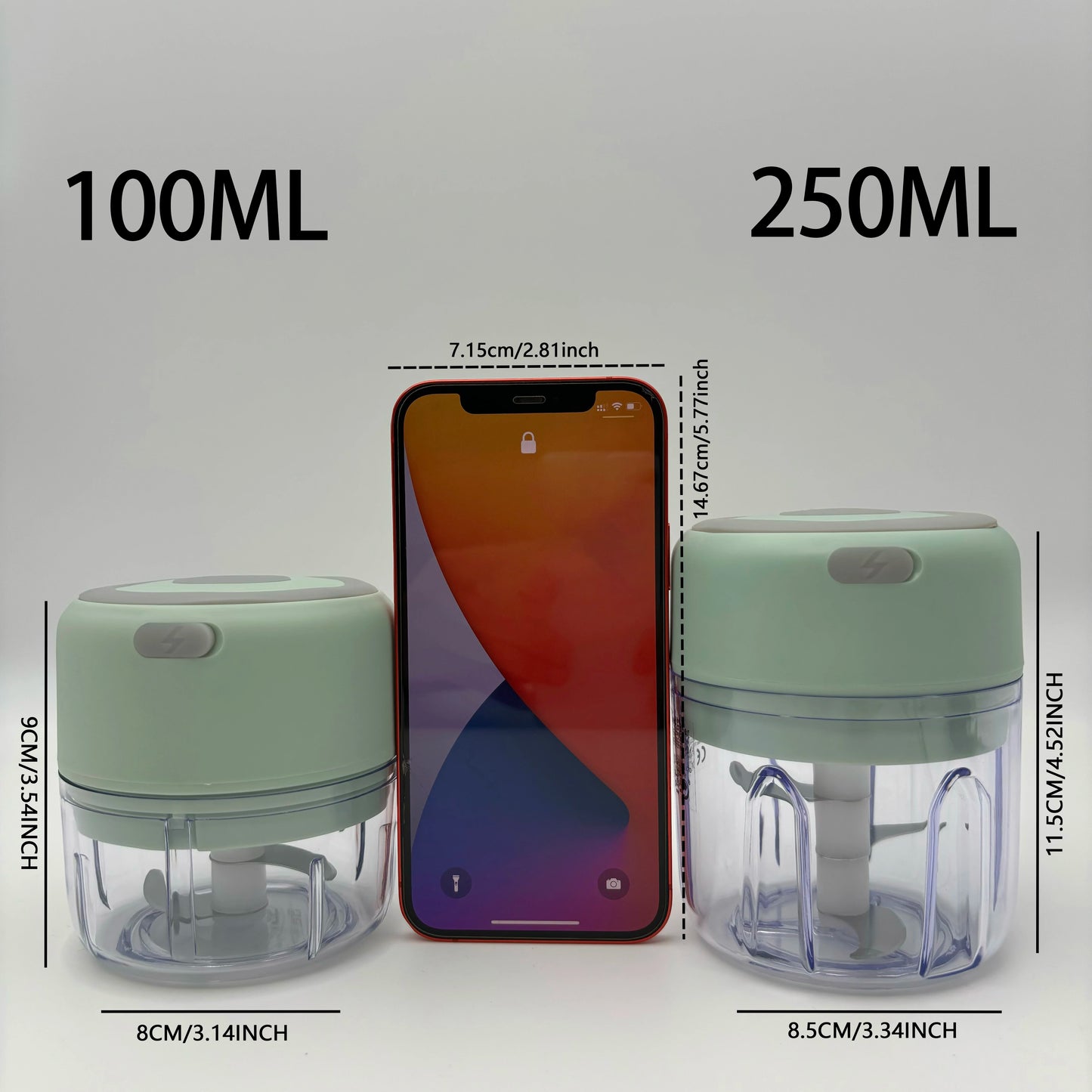 Electric Mini Garlic Chopper – USB Rechargeable Garlic & Meat Masher