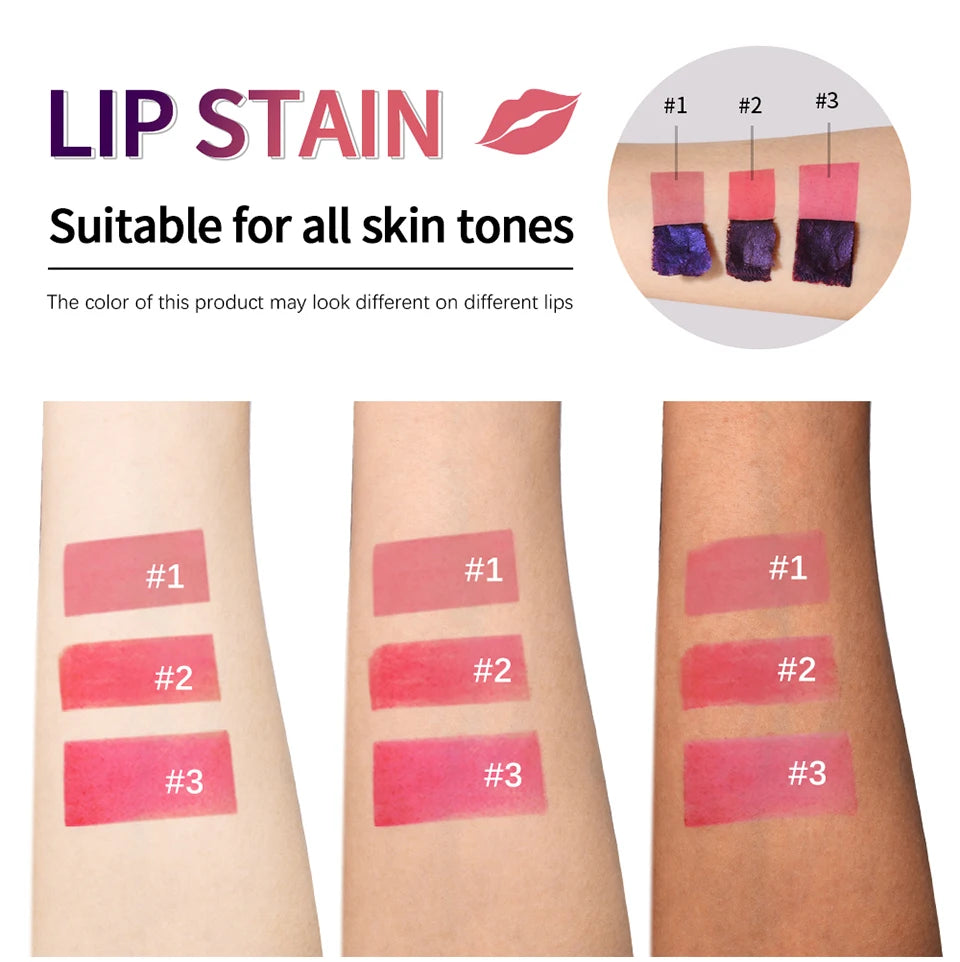 Long Lasting Korean Matte Lip Ink – Waterproof Peel Off Lip Tint, Liquid Lipstick