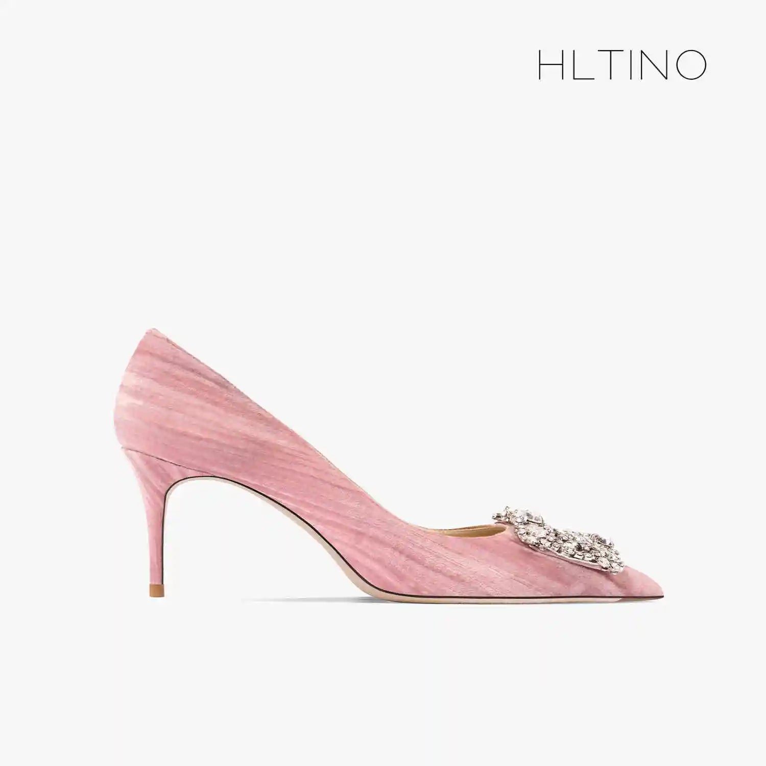 2025 Pink Luxury Pointed Toe Pumps – Elegant High Heels for Women