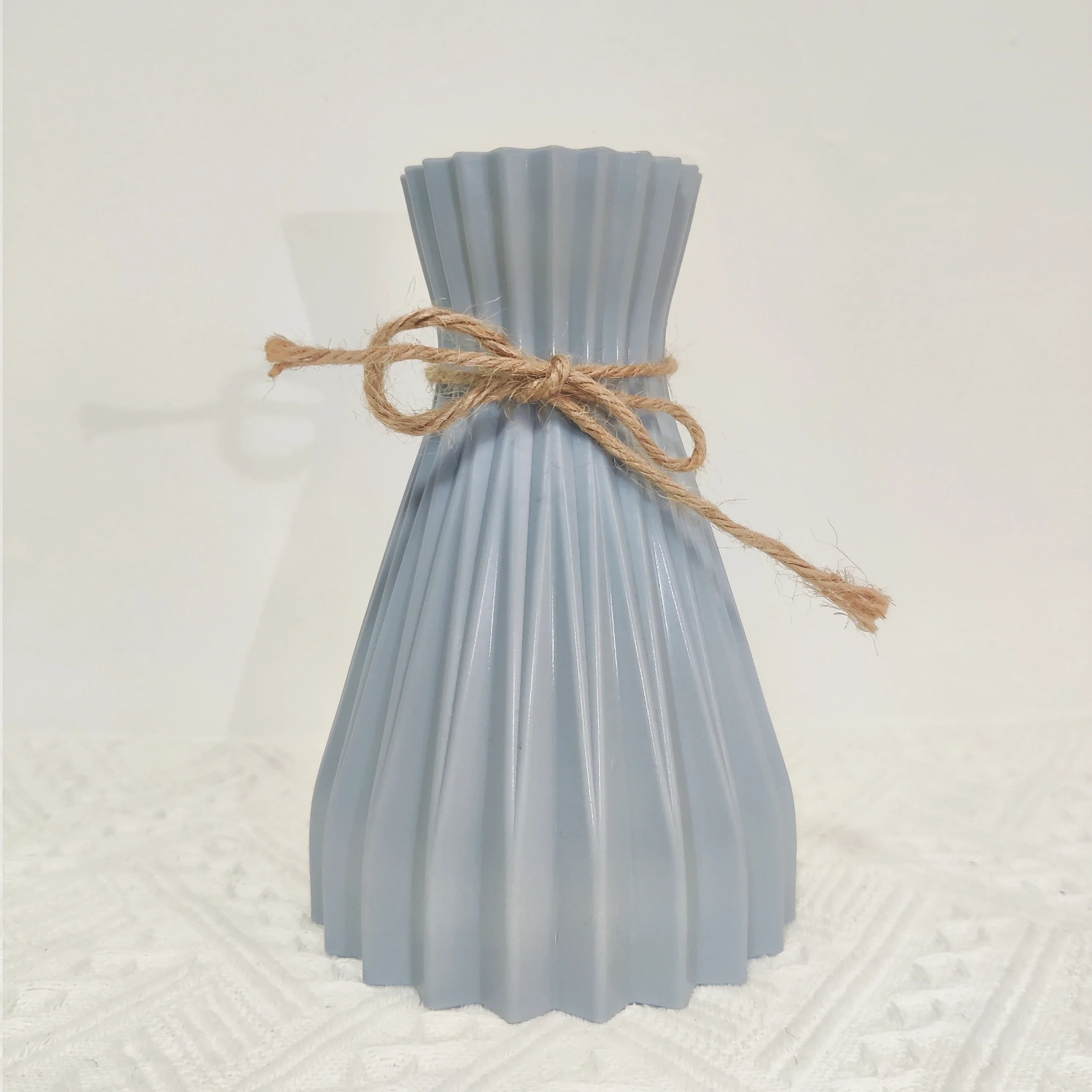 Nordic Flower Vase – Imitation Ceramic Plastic Vase for Home, Desktop & Event Décor