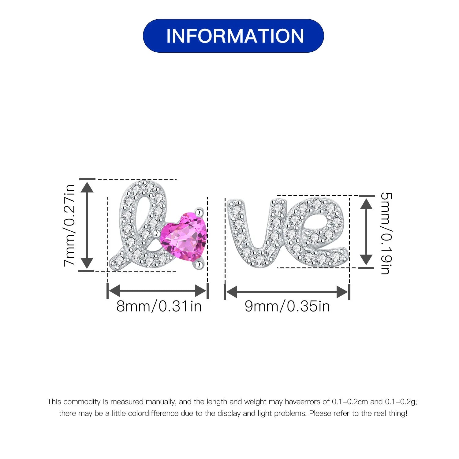 925 Sterling Silver Pink Heart Bow Stud Earrings – Elegant Gift for Women