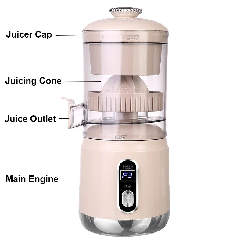 2025 Wireless Portable Juicer 600ml USB Rechargeable Smoothie Blender