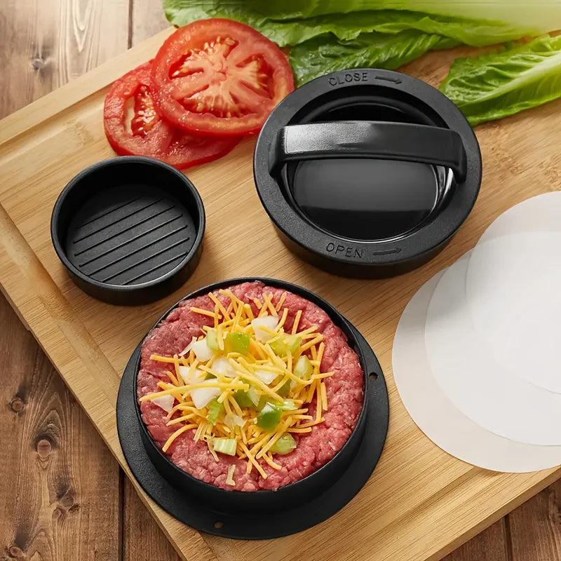 Non-Stick Hamburger & Meat Pie Mold Set for RV Kitchen – Multi-Purpose Cooking Tool