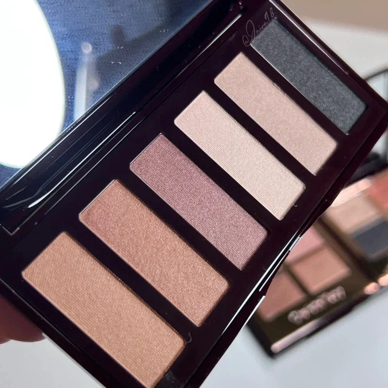C/T Super Nude Matte 6-Color Eyeshadow Palette – Contouring & Slimming Makeup Tray