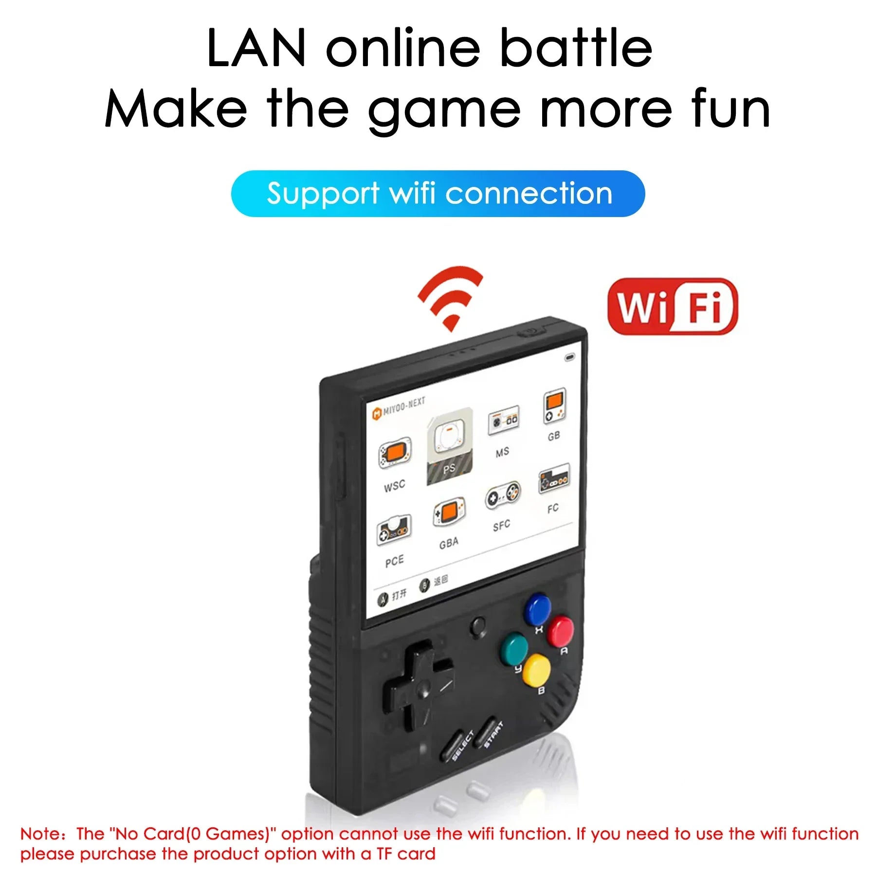 MIYOO Mini Plus V2 – Portable Retro Handheld Game Console with IPS Screen for Kids