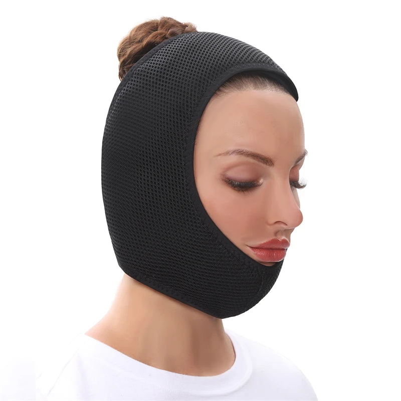 Face Heating Wrap for TMJ Relief – USB Electric Jaw Heating Pad with Adjustable Heat & Timer