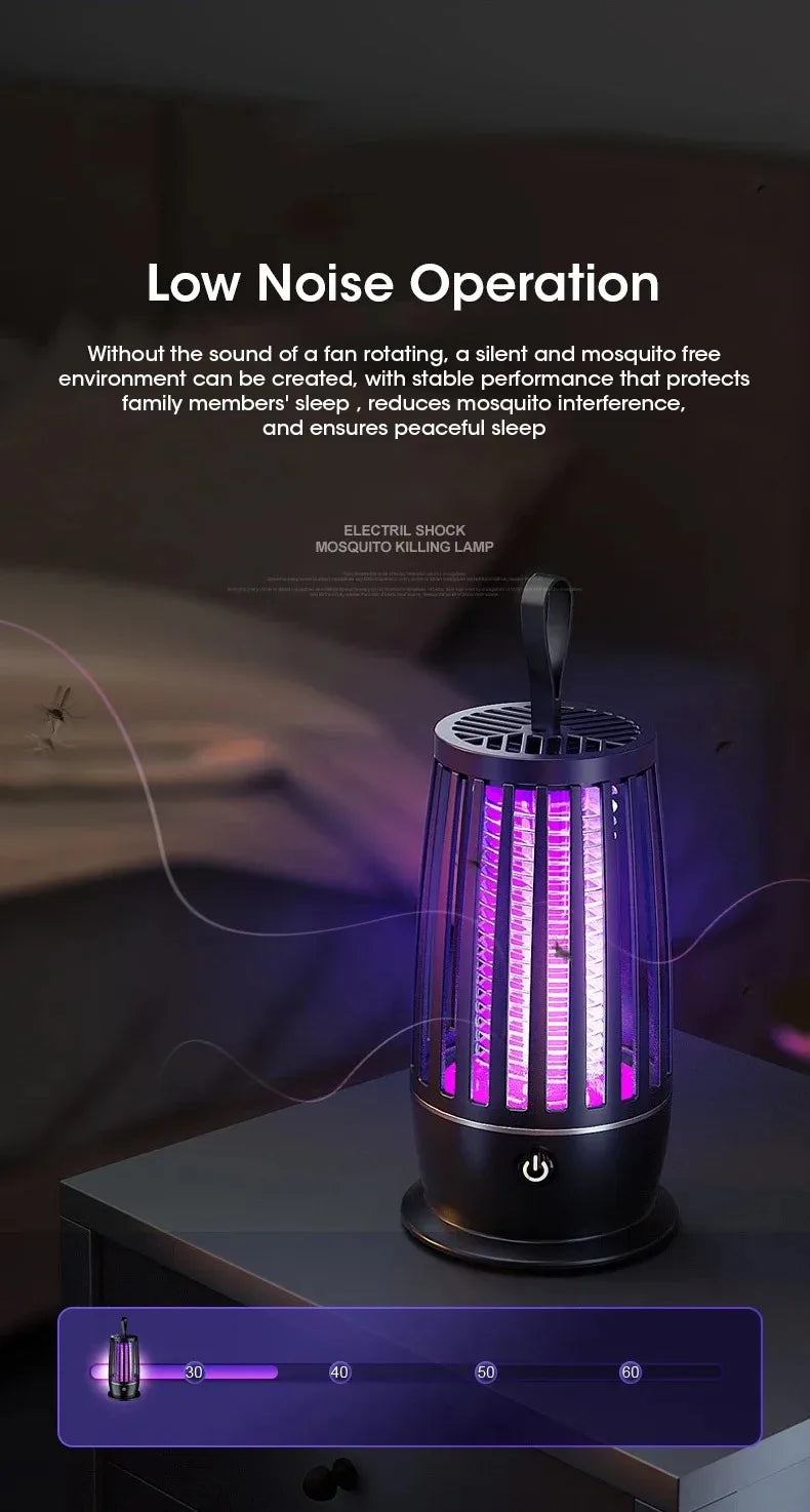 Portable Electronic Mosquito Killer Lamp – Electric Insect Zapper & Repellent Machine for Home & Outdoor Use