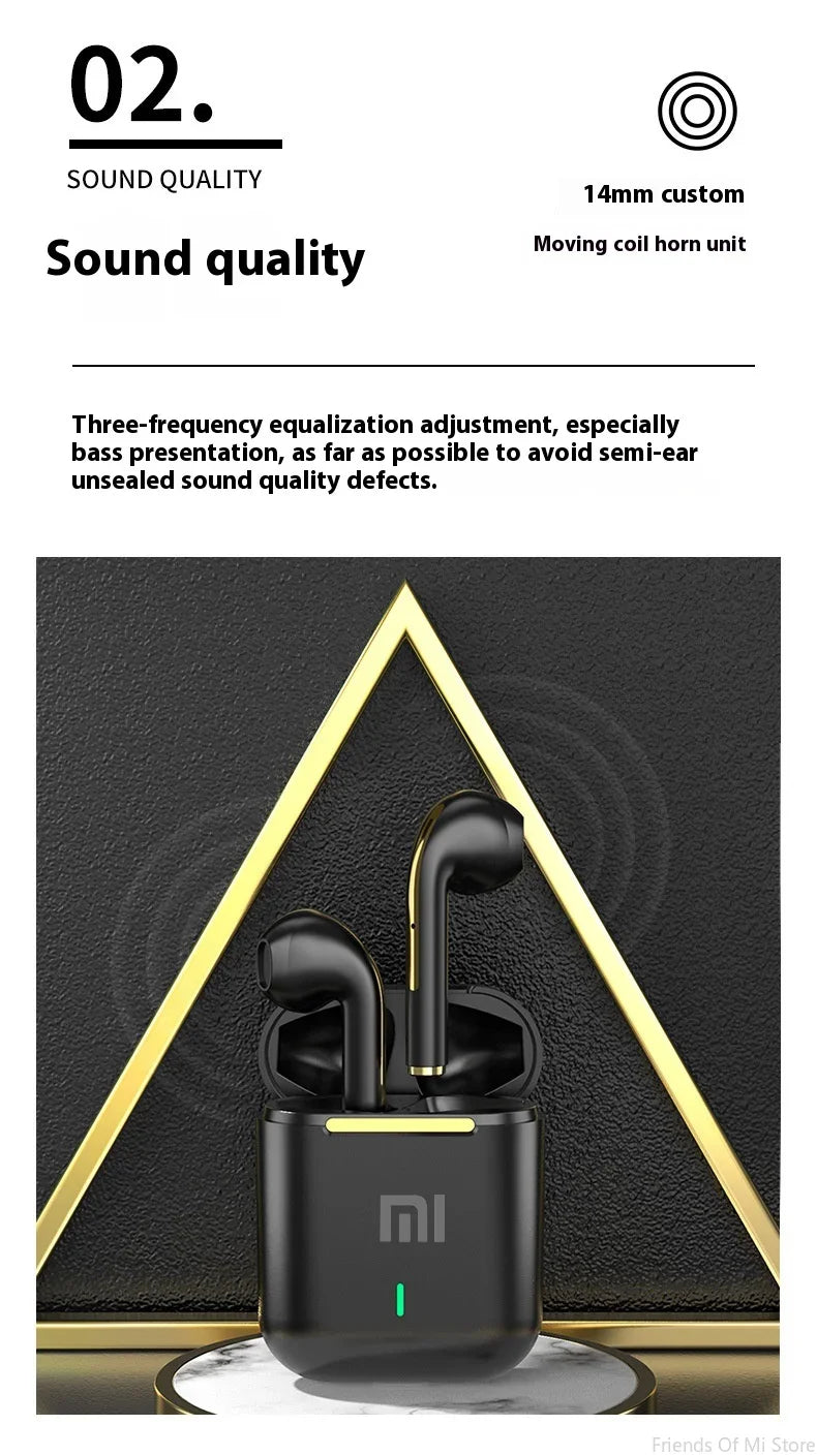 Xiaomi J18 Hi-Fi Bluetooth Earphones ANC In-Ear Sports Earbuds