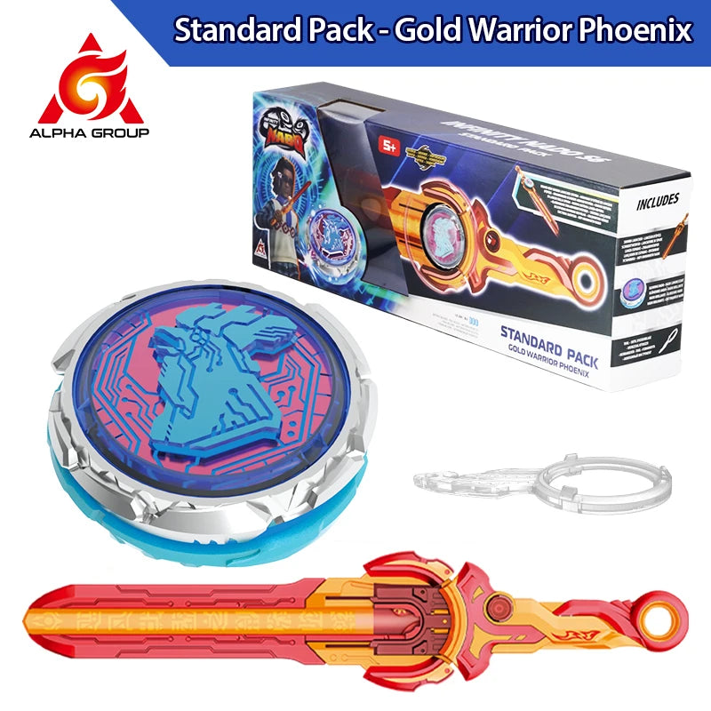 Infinity Nado 6 Power Pack – Metal Spinning Top with Sword Launcher for Kids