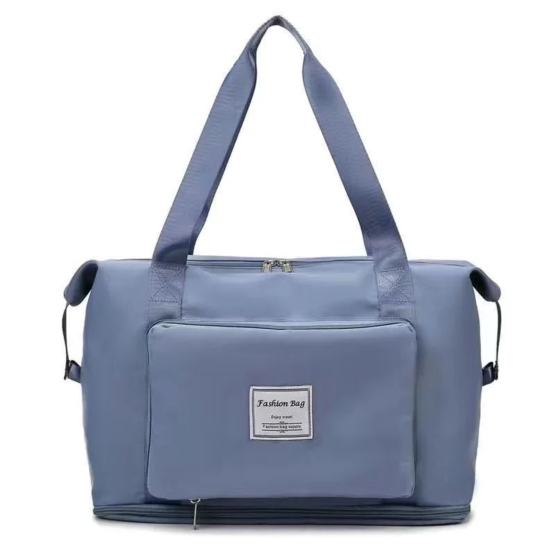Foldable Travel Bag Female Portable Large Capacity Maternity Storage Short DistanceTravel Duffel Swim Fitness Bag Bolsos Grandes