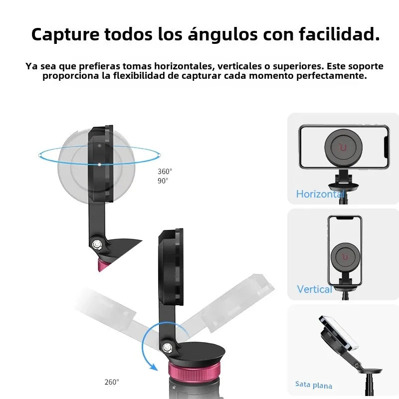 Ulanzi MT-84 1.53M Magsafe Selfie Stick Tripod Bluetooth Remote for iPhone 16/15 Vlog