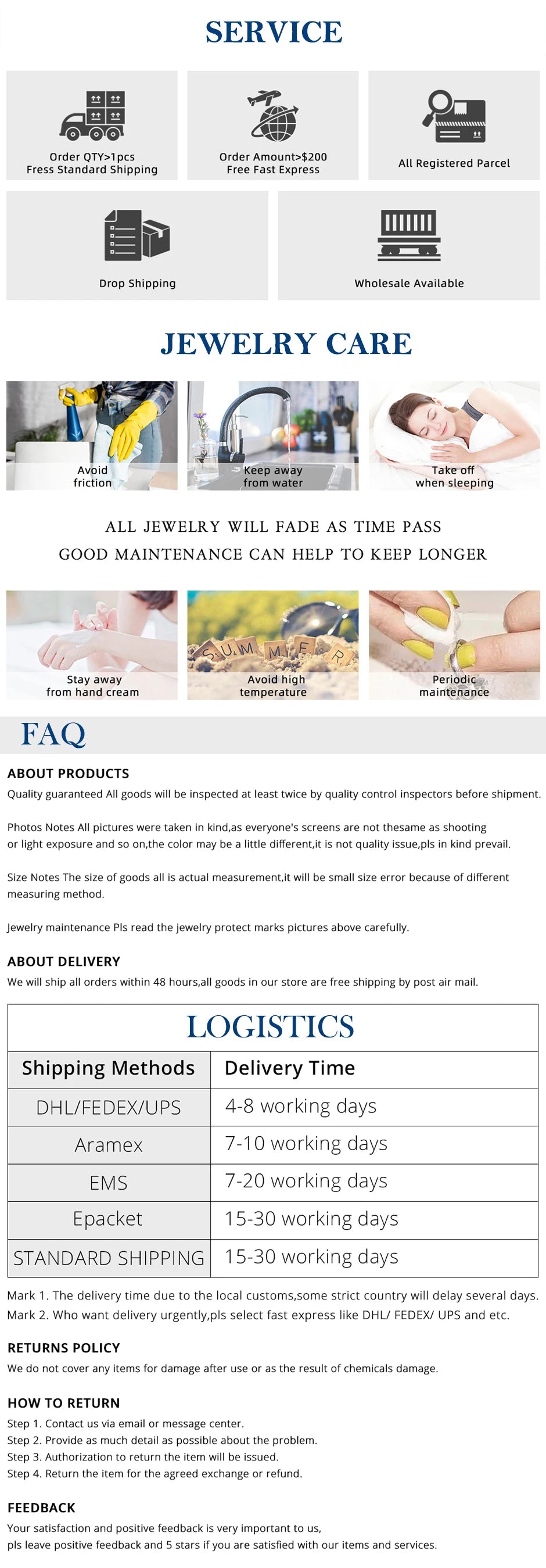 Houtros Moissanite Diamond Stackable Ring – 925 Sterling Silver 18K Gold Half Eternity Band for Women