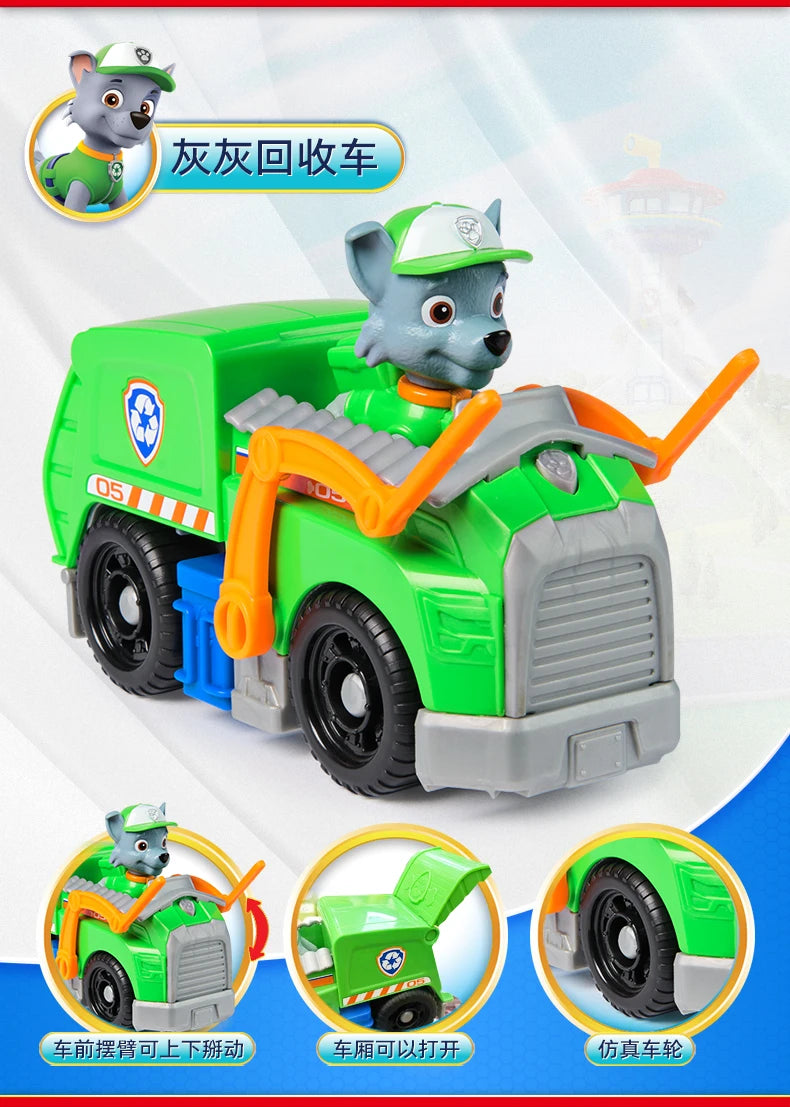 PAW Patrol Vehicle Set – Ryder, Chase, Skye & Friends Action Figures Toy