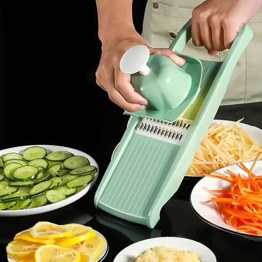 Multifunctional Vegetable Slicer Potato Julienne Grater with Handle