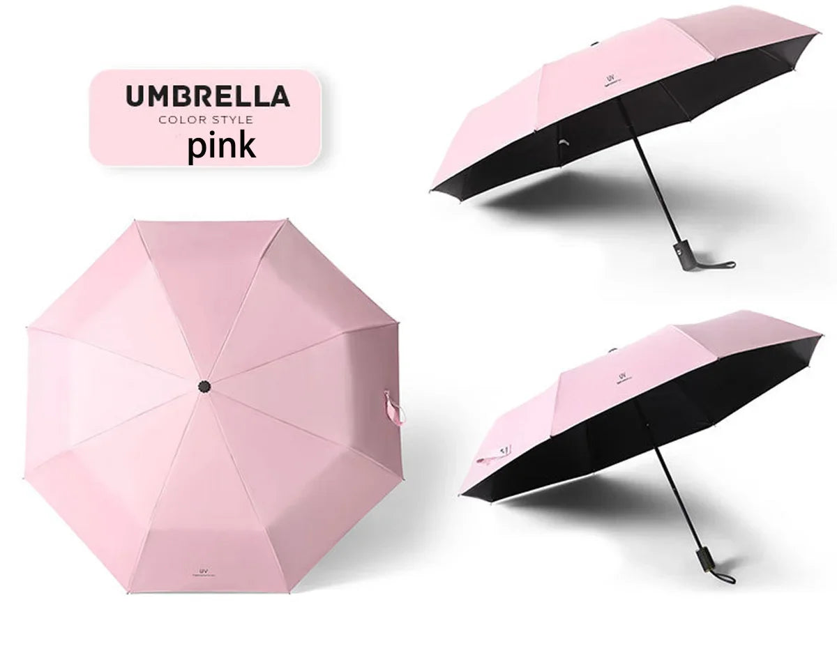 Fully Automatic Travel & Camping Sunscreen Umbrella – Women’s Sun & Rain Umbrella