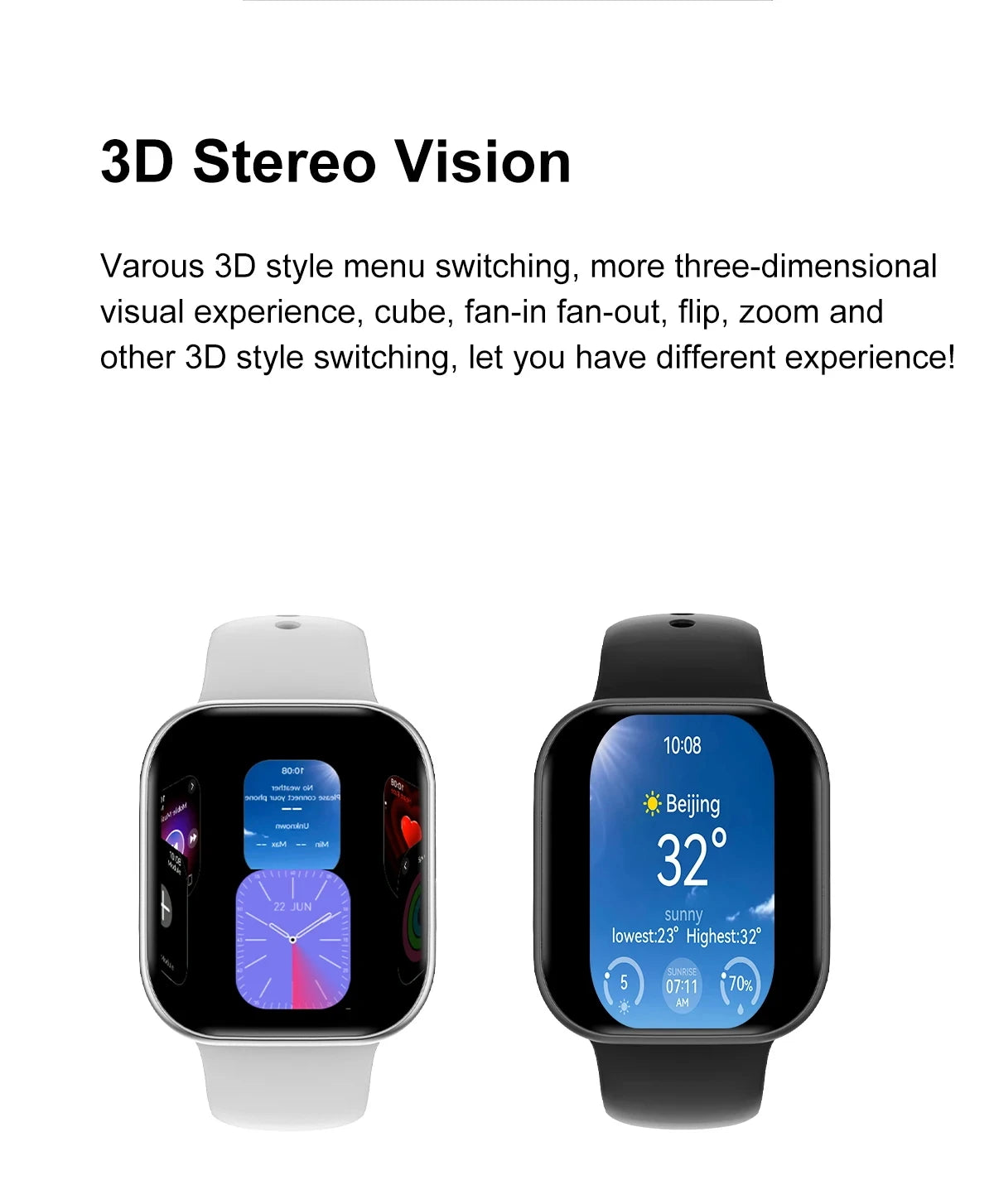New 2025 Apple GPS Watch 10 – AMOLED Smartwatch with NFC, Bluetooth Calling, Music Memory & Waterproof Fitness Tracker