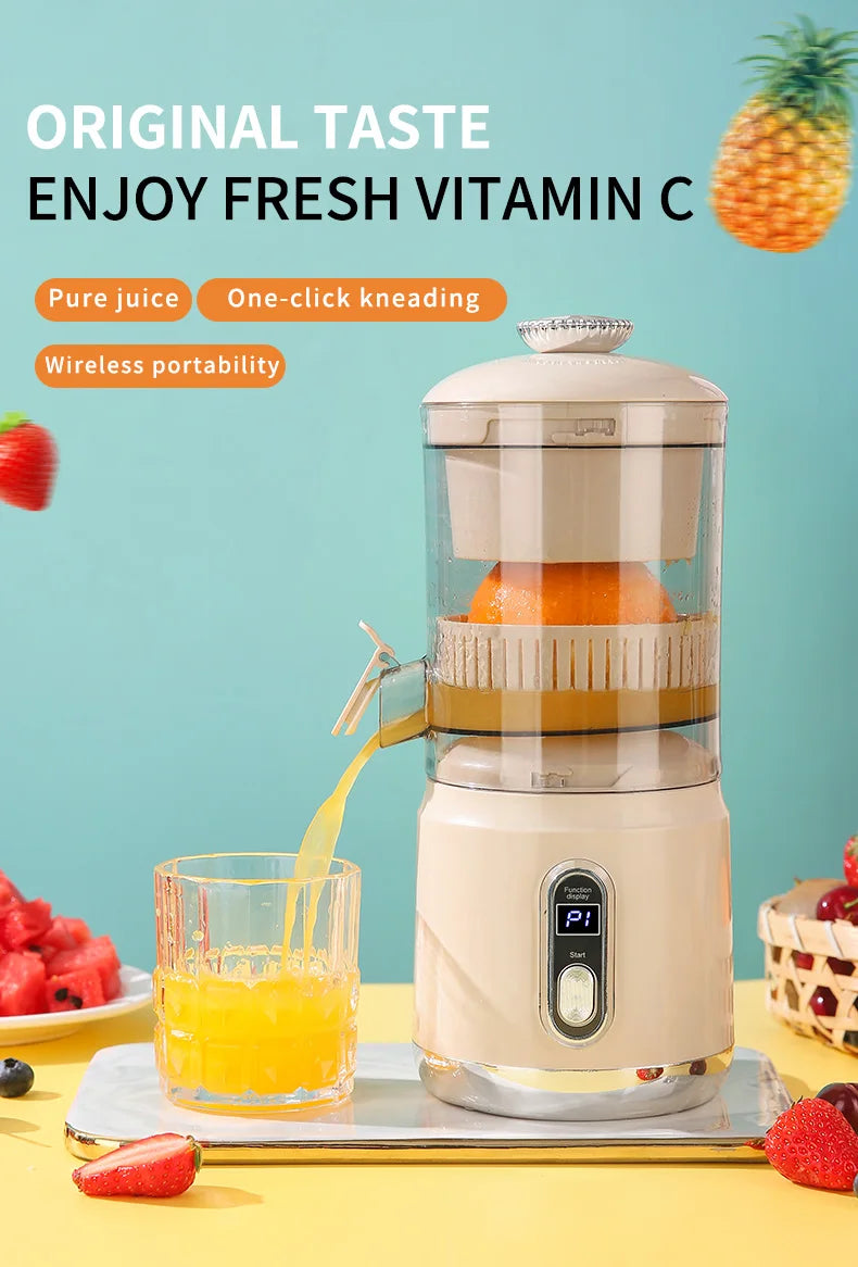2025 Wireless Portable Juicer 600ml USB Rechargeable Smoothie Blender