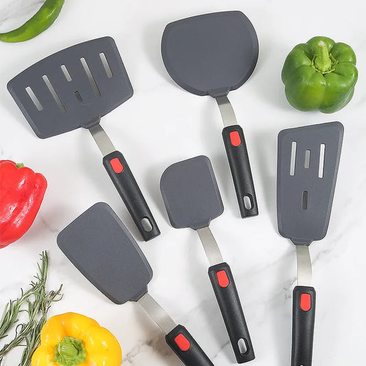Silicone Spatula for Non-Stick Pots – Heat Resistant Kitchen Utensil