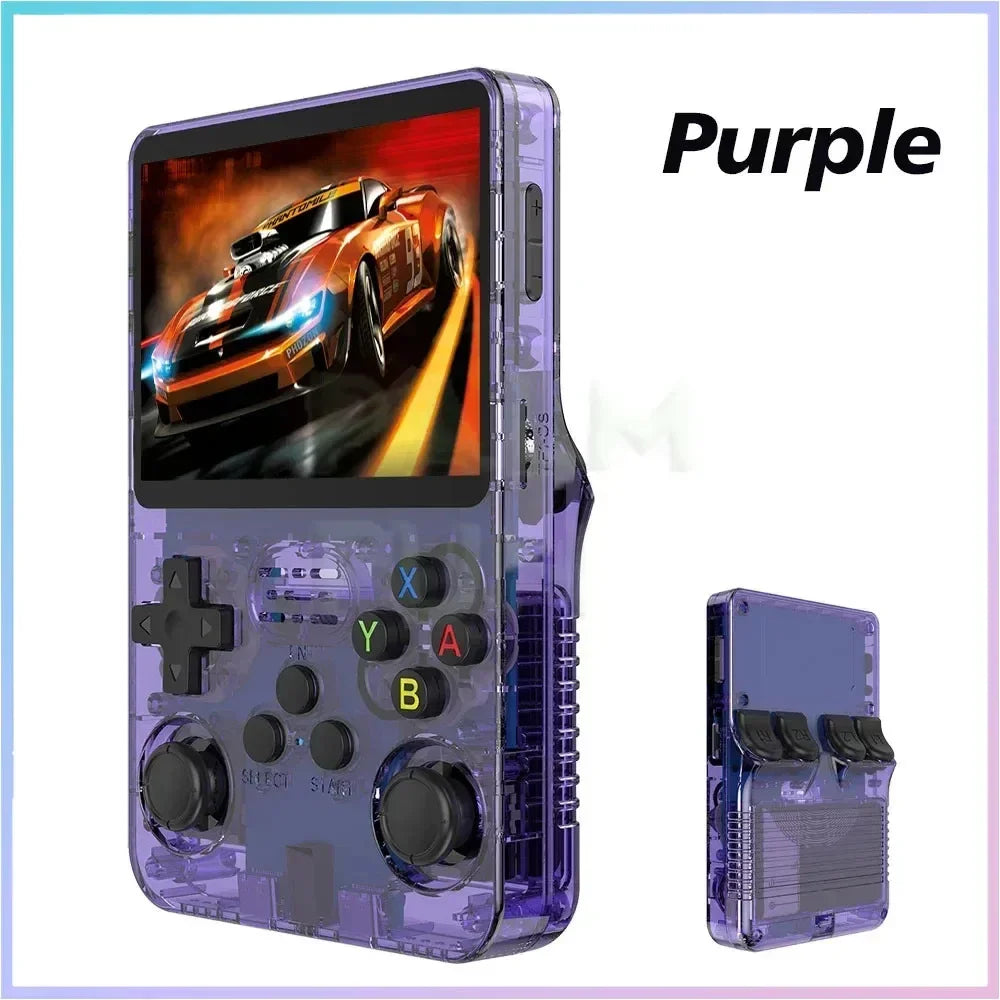 R36S Retro Handheld Game Console 128GB – 3.5" IPS Screen Linux System Portable Classic Gaming Emulator