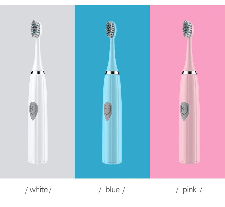 Electric Adult Toothbrush Soft Bristle IPX6 Waterproof