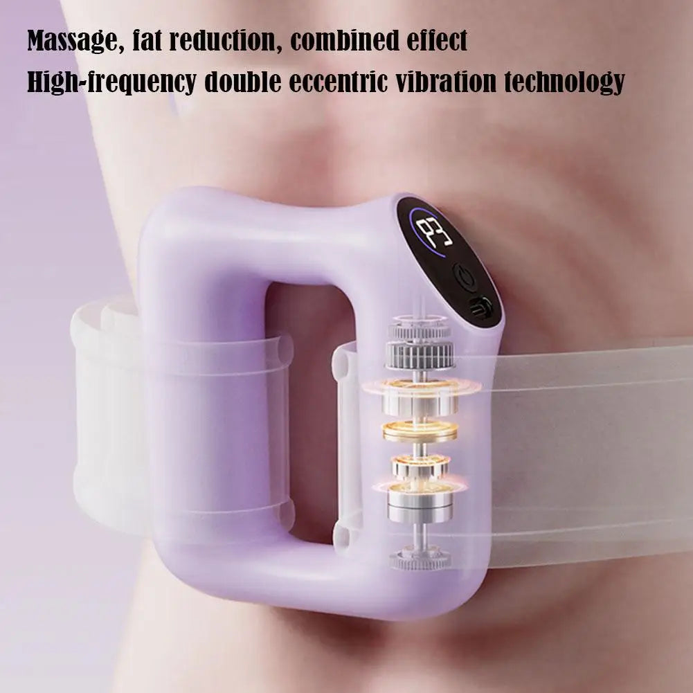 Electric Fascia Ring Vibration Massager for Weight Loss & Body Shaping
