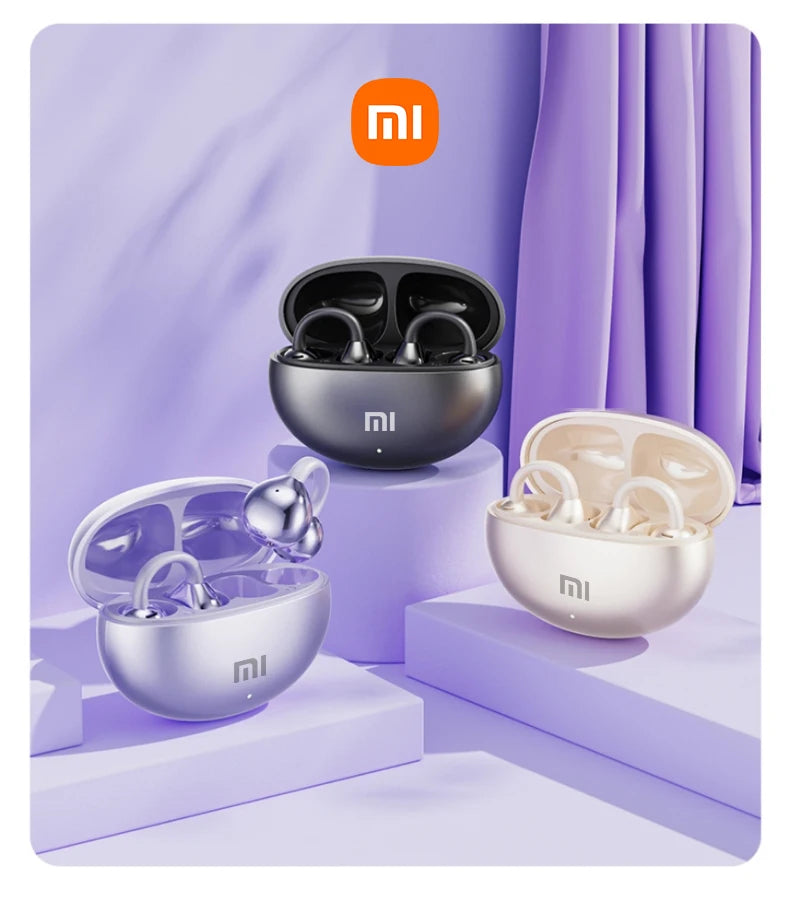 Xiaomi Mijia M91 Open-Ear Wireless Earphones Bluetooth 5.4 ENC Noise Reduction HD Call Touch Control Headset
