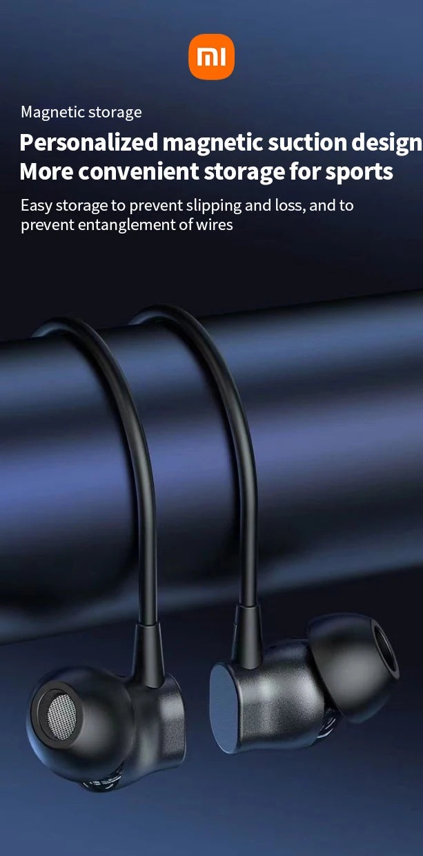 Xiaomi MijiaI BS09 ENC Bluetooth 5.3 Neckband Earphones – HiFi Stereo Wireless Sport Headphones