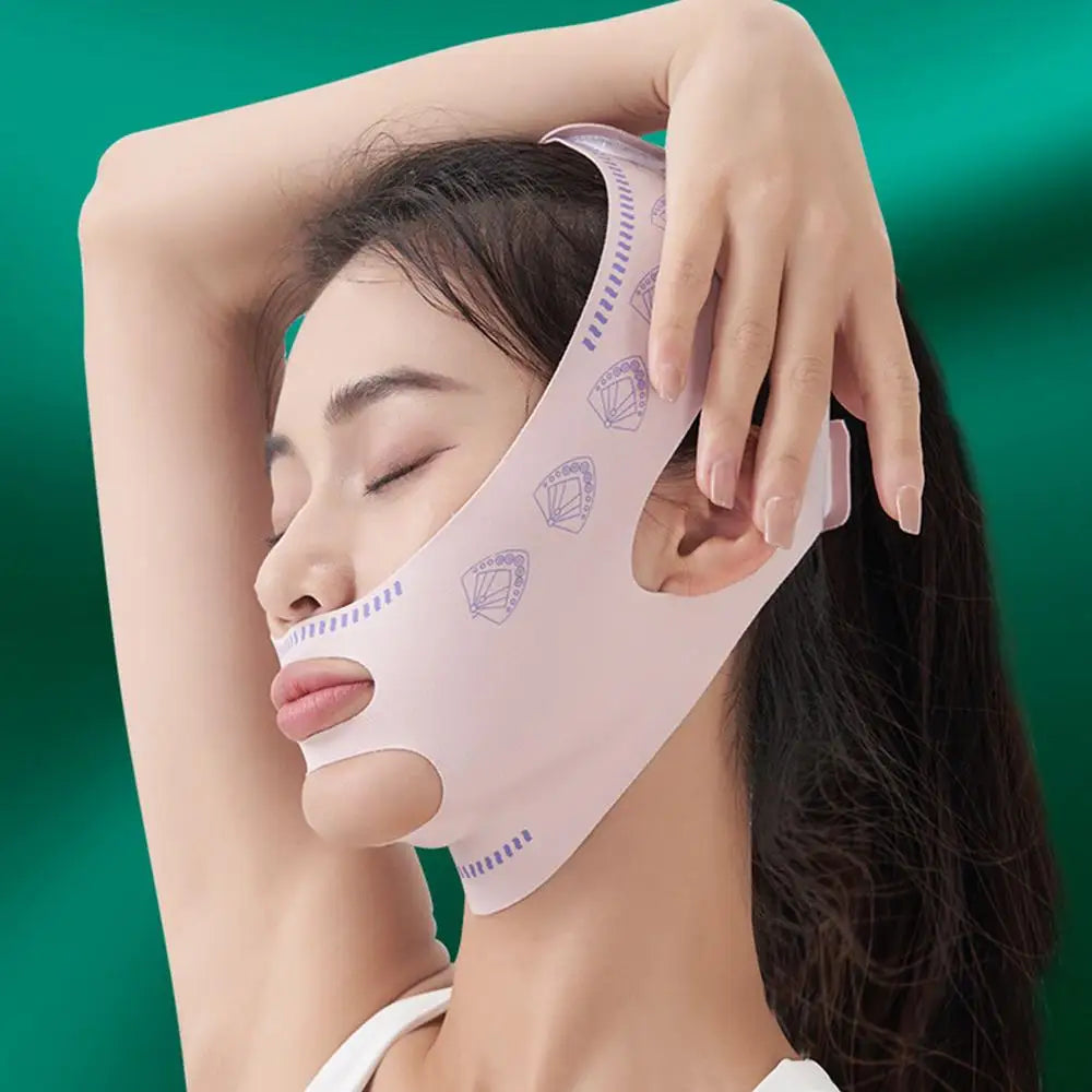 V Line Face Lifting Mask – Chin & Cheek Slimming Bandage for Anti-Wrinkle & Firming