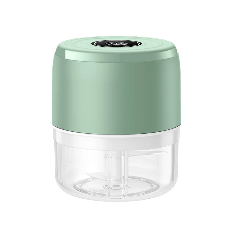 Electric Mini Garlic Chopper USB Meat Grinder Kitchen Tool