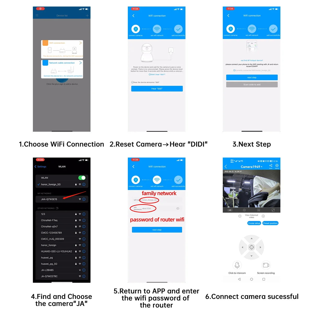 Lenovo 4K Dual-Lens IP Camera 5G WiFi Smart Home Security Baby Monitor with Auto Tracking
